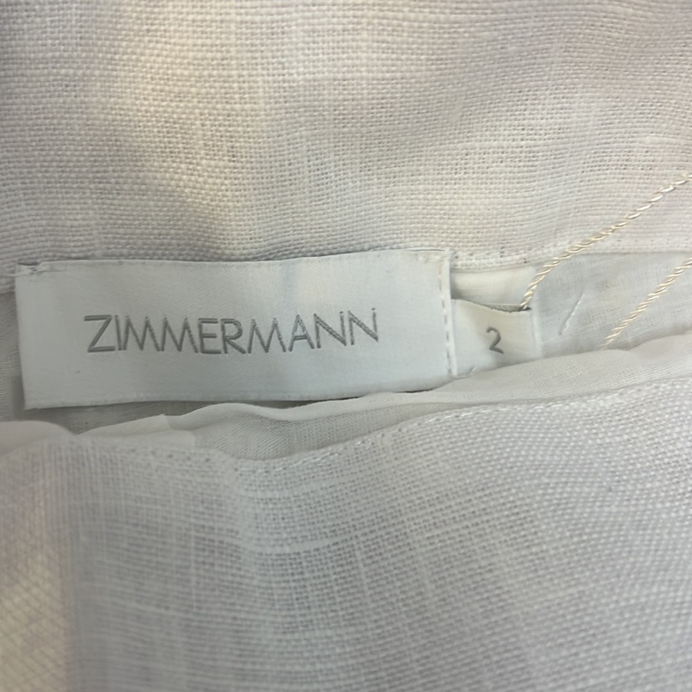 ZIMMERMANN
Tiggy Tuck Short in Ivory - Picture 2 of 10